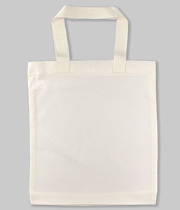Plain off white tote bag
