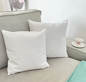 Blank decorative cushion covers