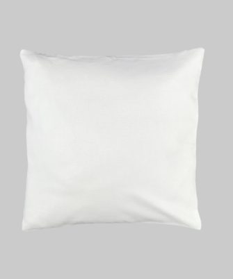 Blank white cushion cover - 45cm x 45cm