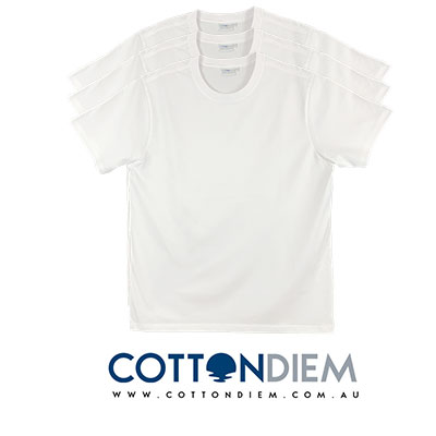 Blank white t-shirts
