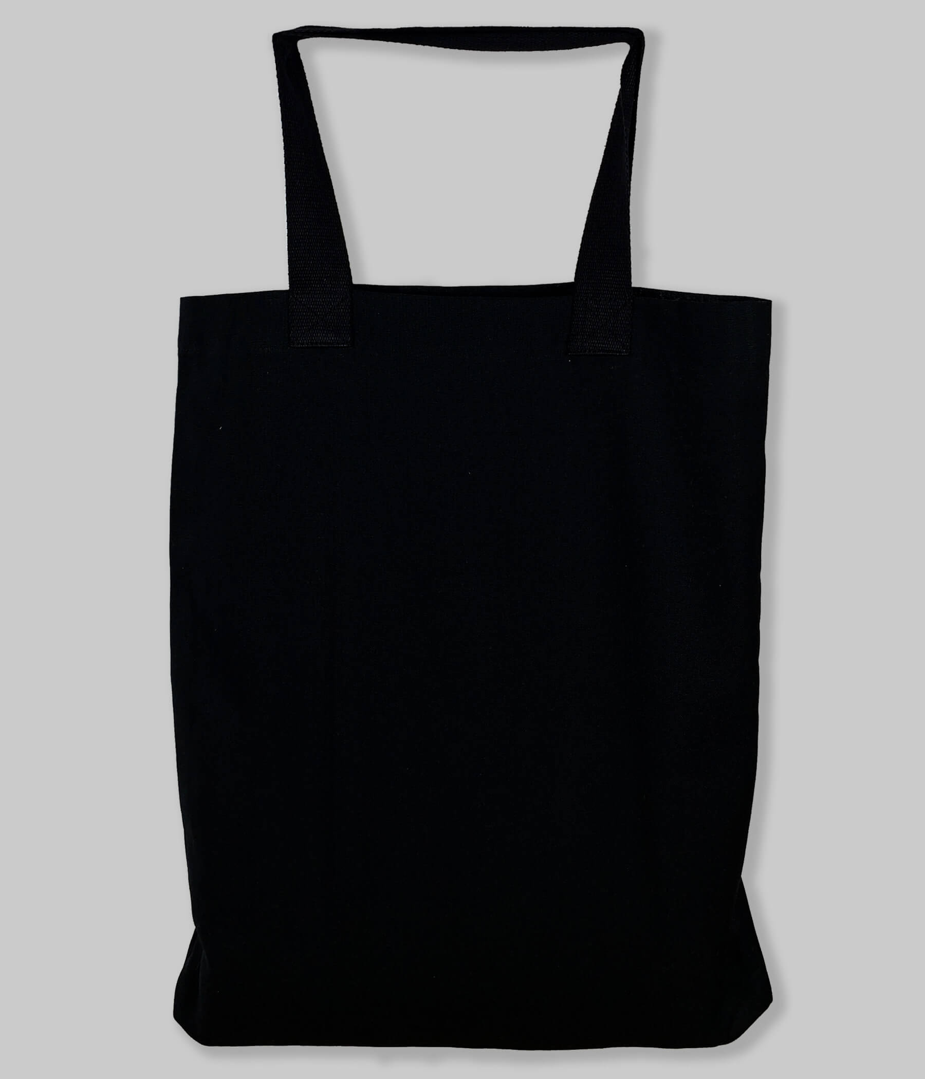 Blank black tote bags for screen printing - Pack of 5
