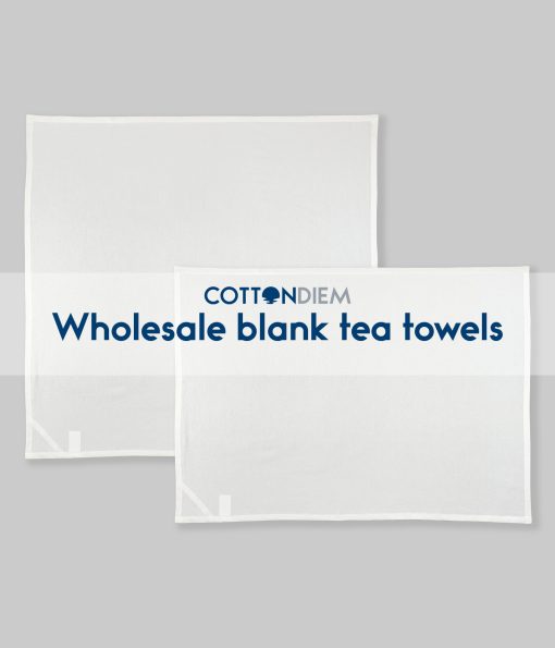 Wholesale blank tea towels main image