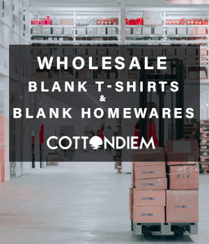 Wholesale blank t-shirts and blank homewares